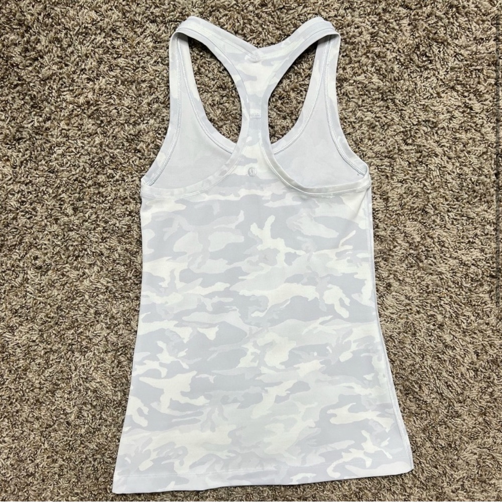 Lululemon Camo Racerback Tank Top